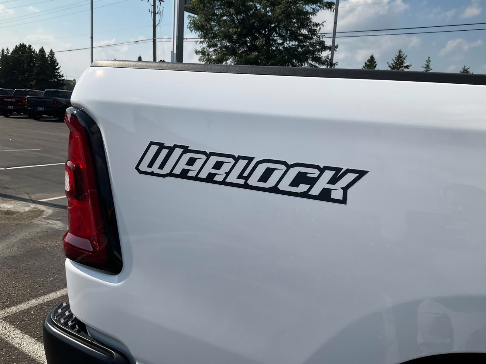 2026 Bright White Clearcoat Ram 1500 Warlock 4X4 Truck
