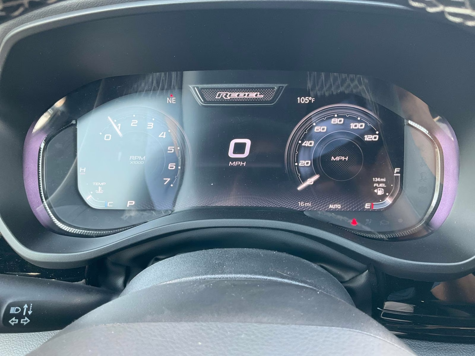 2026 Granite Crystal Metallic Clearcoat Ram 1500 Rebel 4X4 Truck