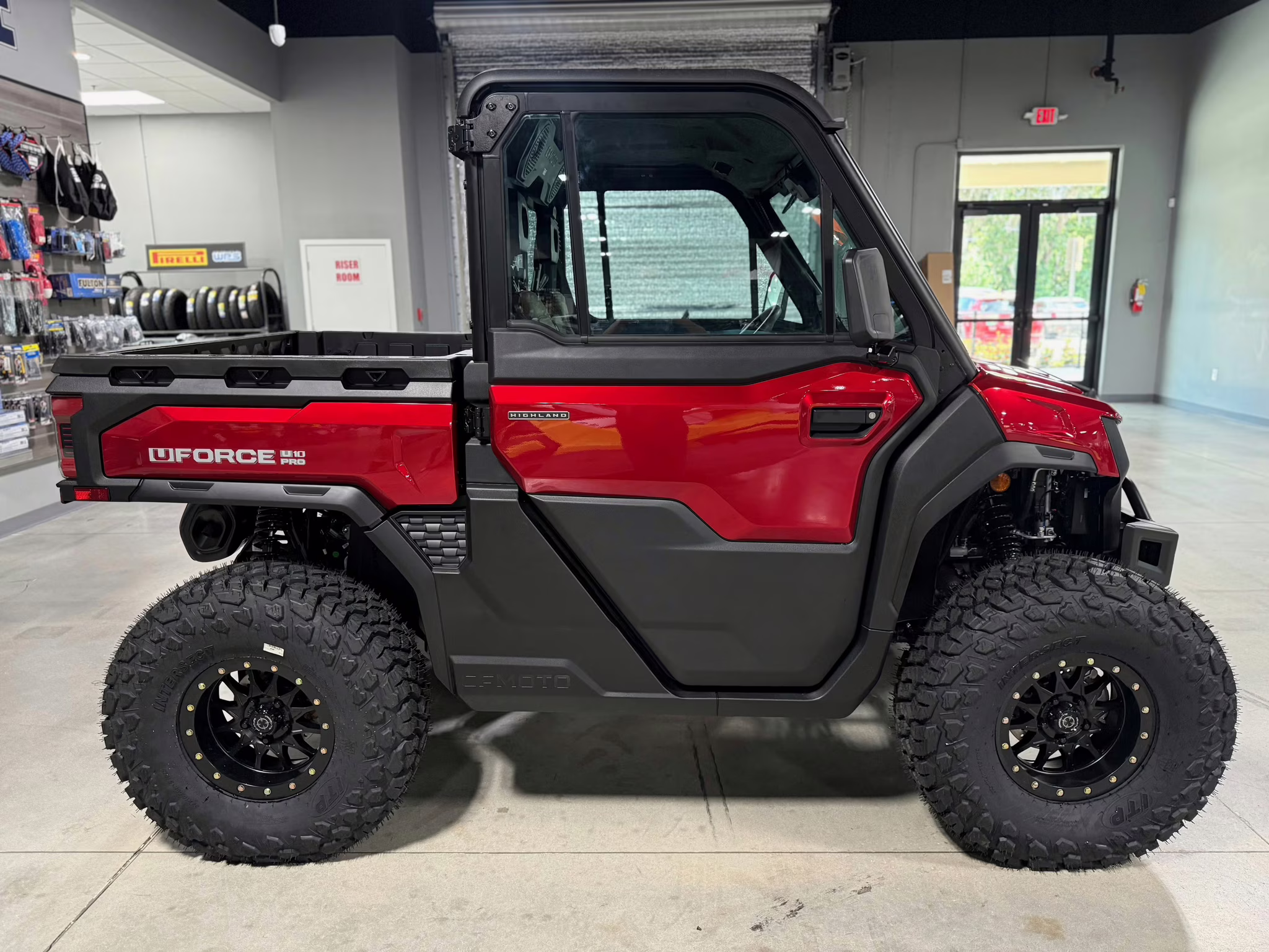 2026 Red CFMOTO UFORCE U10 Pro Highland UTV