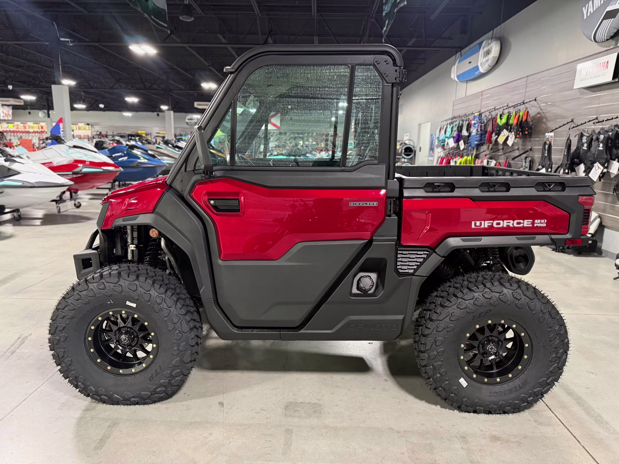 2026 Red CFMOTO UFORCE U10 Pro Highland UTV