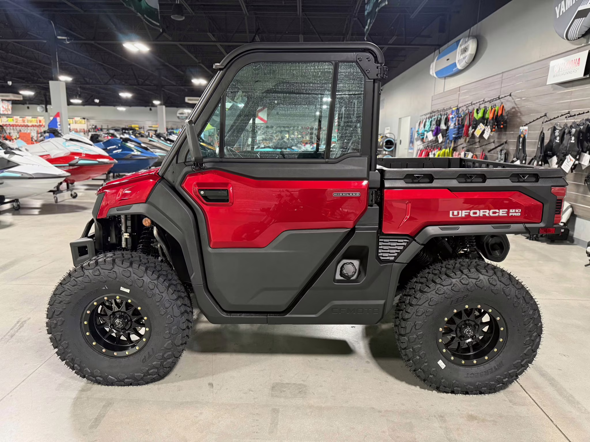 2026 Red CFMOTO UFORCE U10 Pro Highland UTV