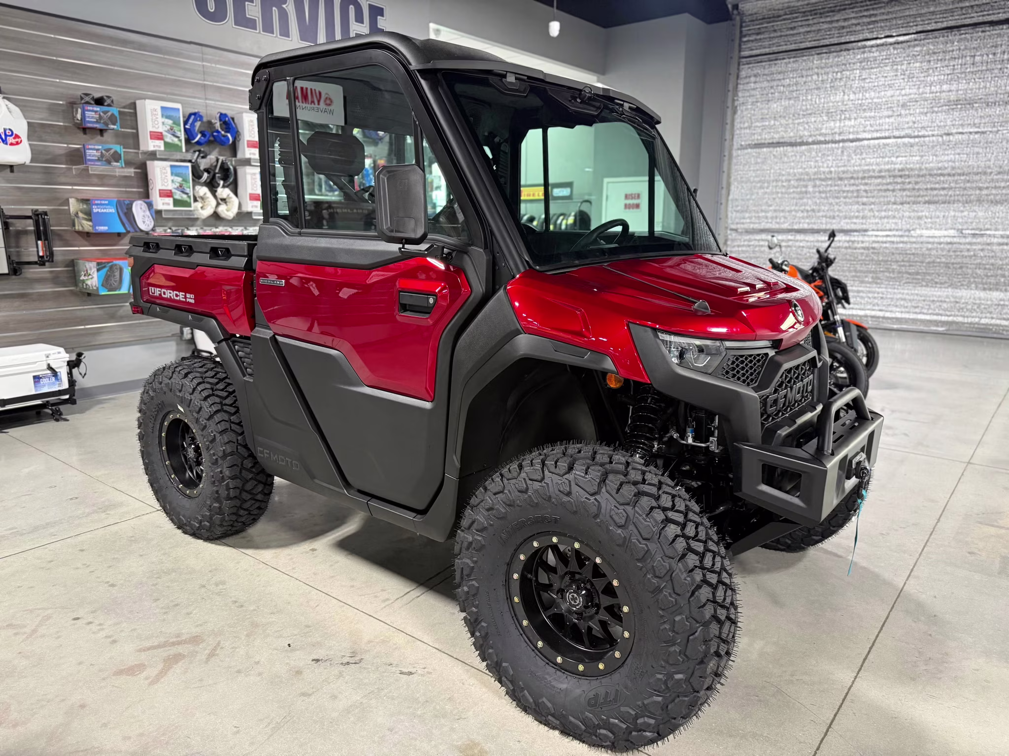2026 Red CFMOTO UFORCE U10 Pro Highland UTV