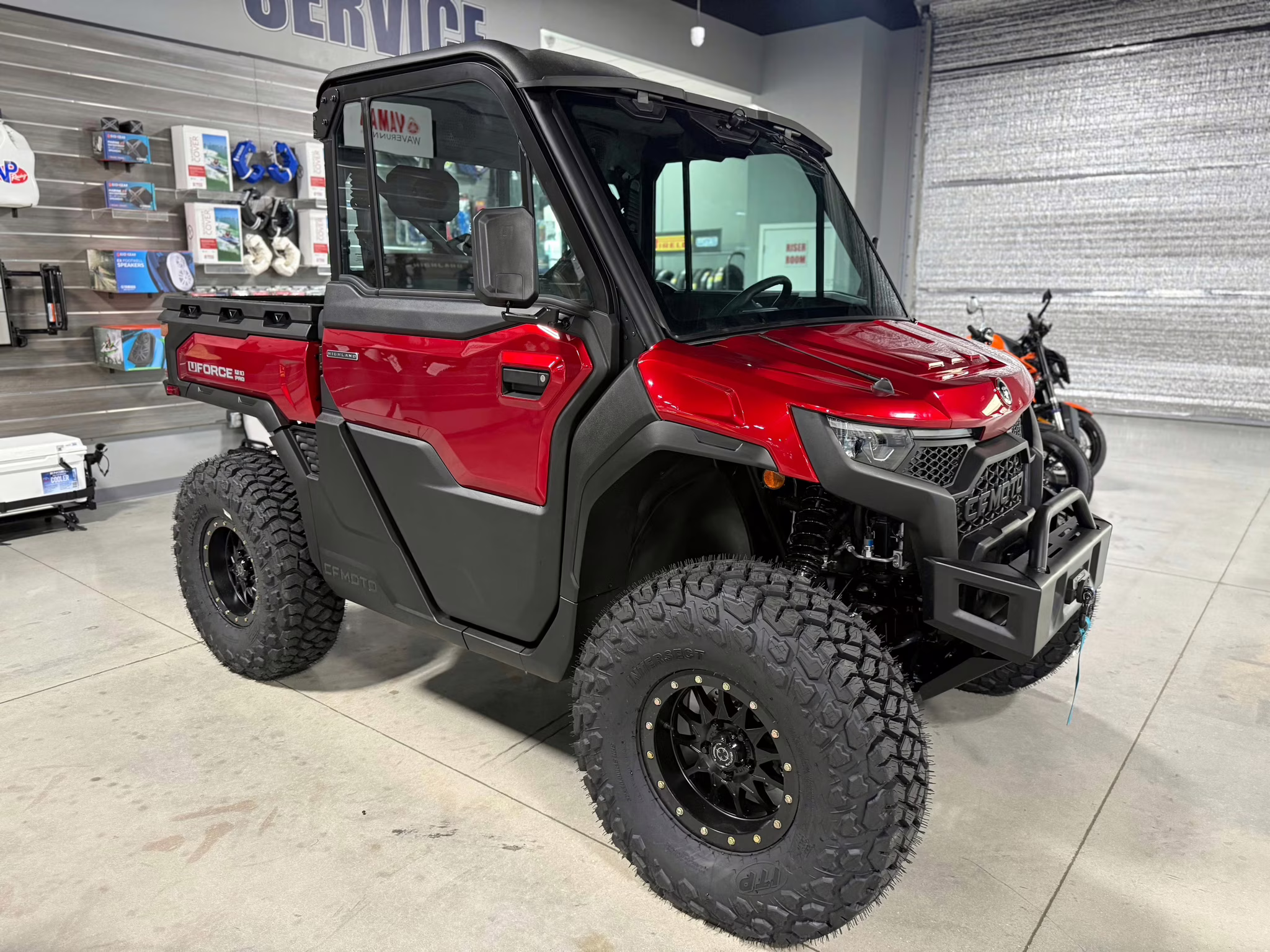 2026 Red CFMOTO UFORCE U10 Pro Highland UTV