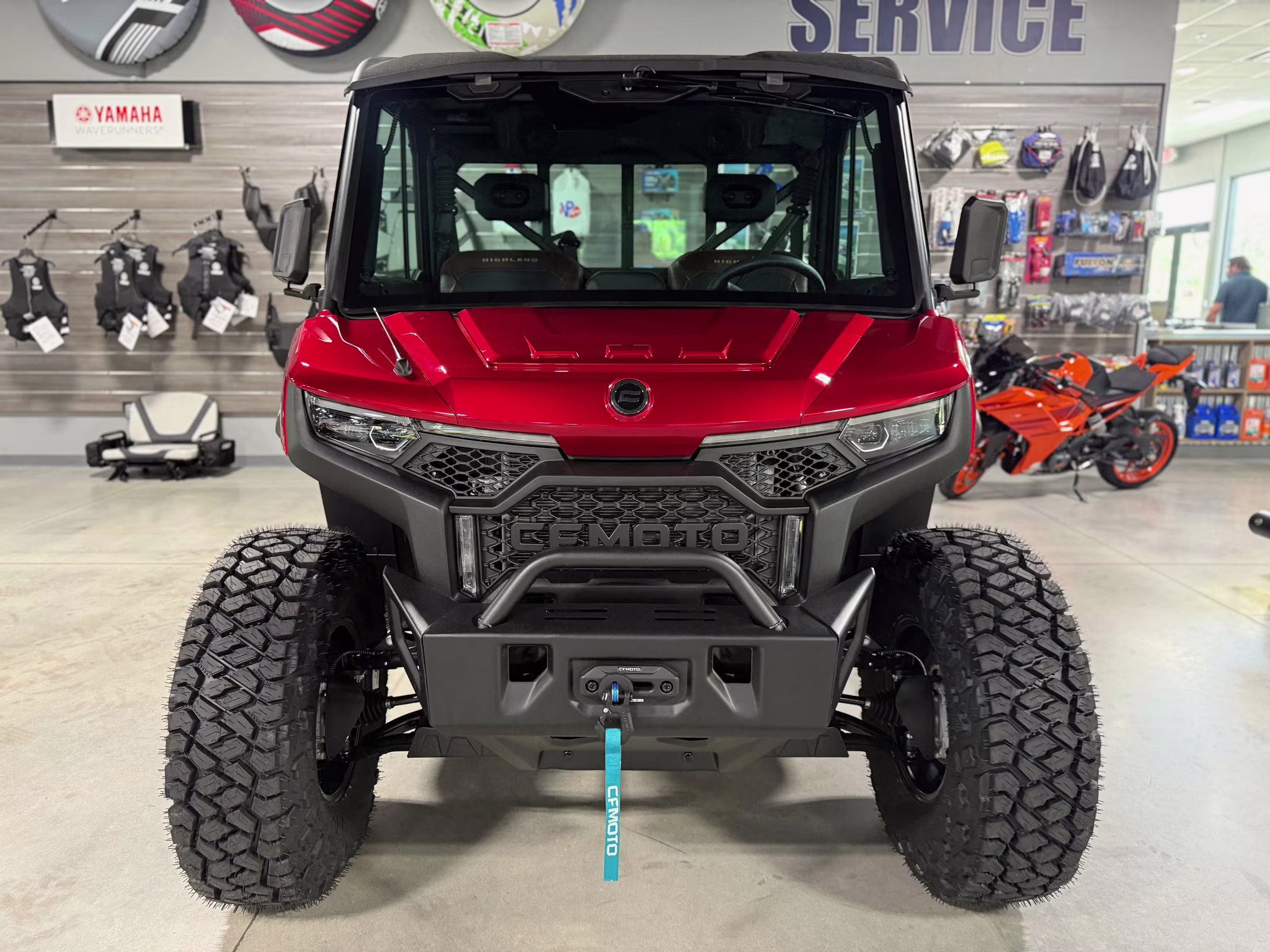 2026 Red CFMOTO UFORCE U10 Pro Highland UTV