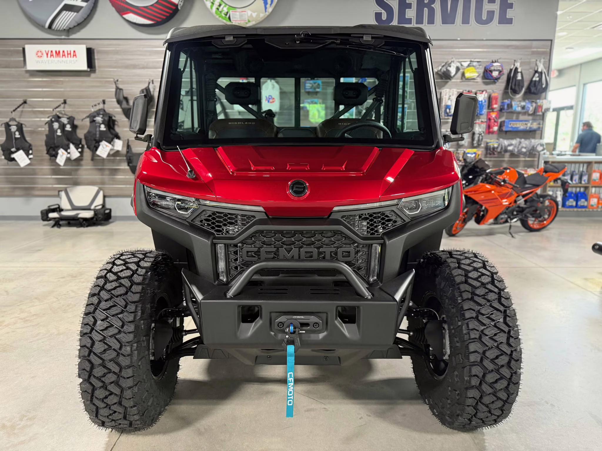 2026 Red CFMOTO UFORCE U10 Pro Highland UTV