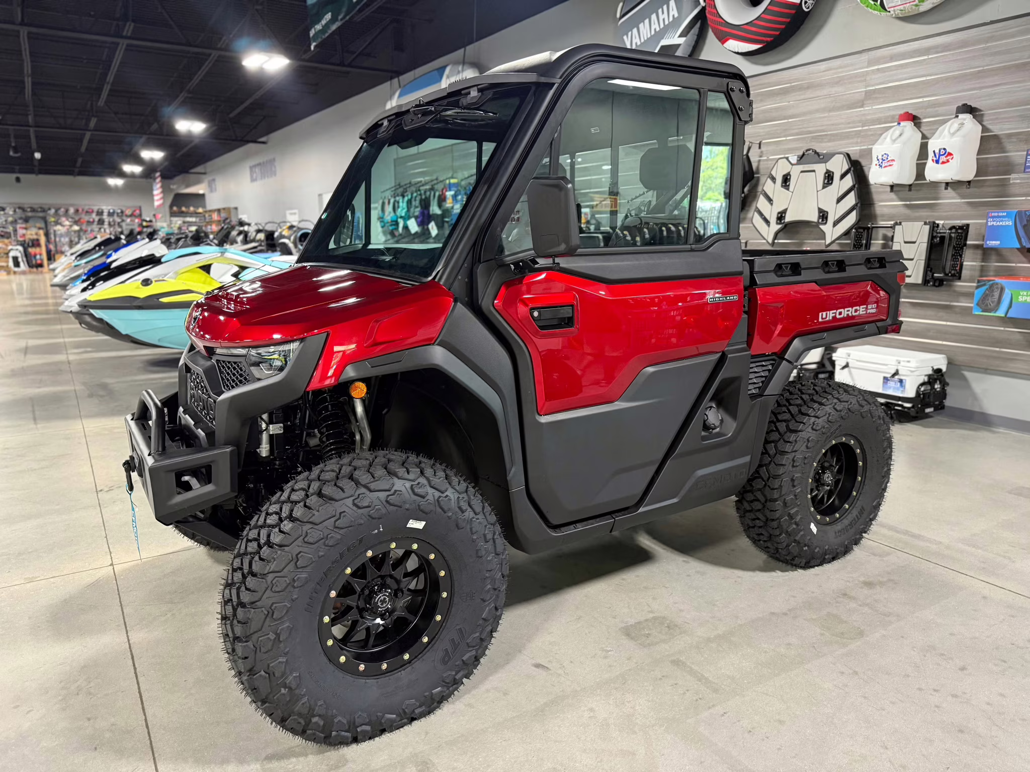 2026 Red CFMOTO UFORCE U10 Pro Highland UTV