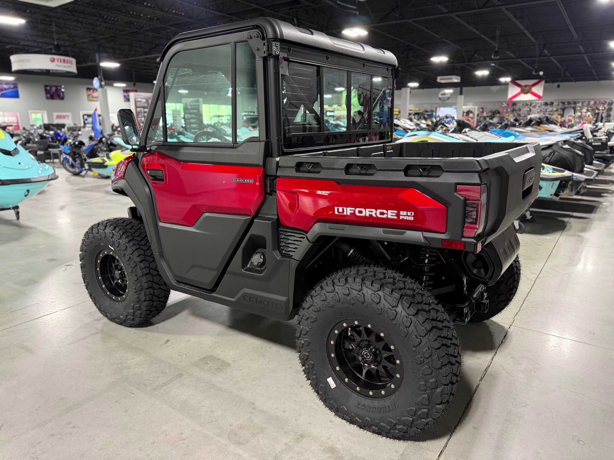 2026 Red CFMOTO UFORCE U10 Pro Highland UTV