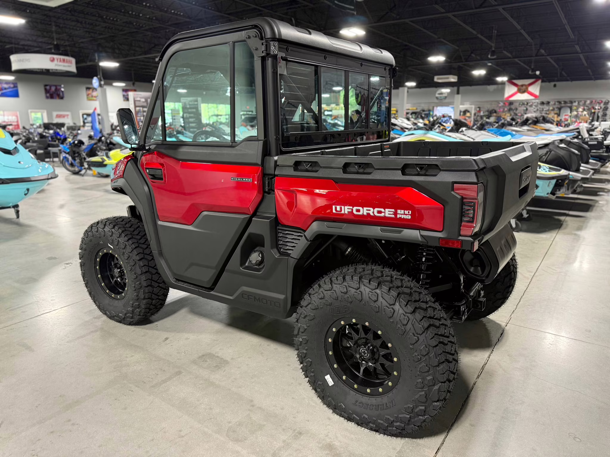 2026 Red CFMOTO UFORCE U10 Pro Highland UTV