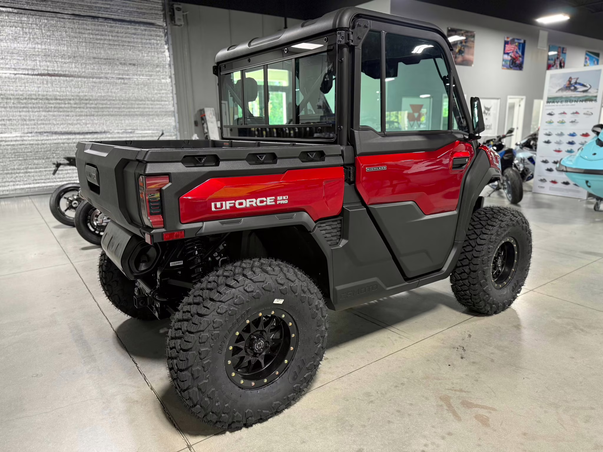 2026 Red CFMOTO UFORCE U10 Pro Highland UTV