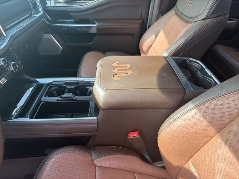 2025 Star White Metallic Tri-Coat Ford Super Duty F-350 SRW King Ranch 4X4 Truck