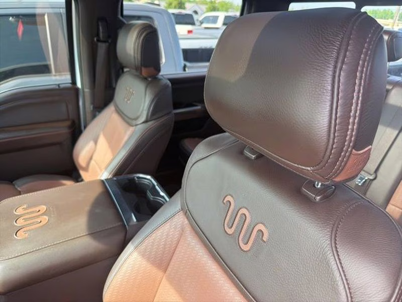 2025 Star White Metallic Tri-Coat Ford Super Duty F-350 SRW King Ranch 4X4 Truck