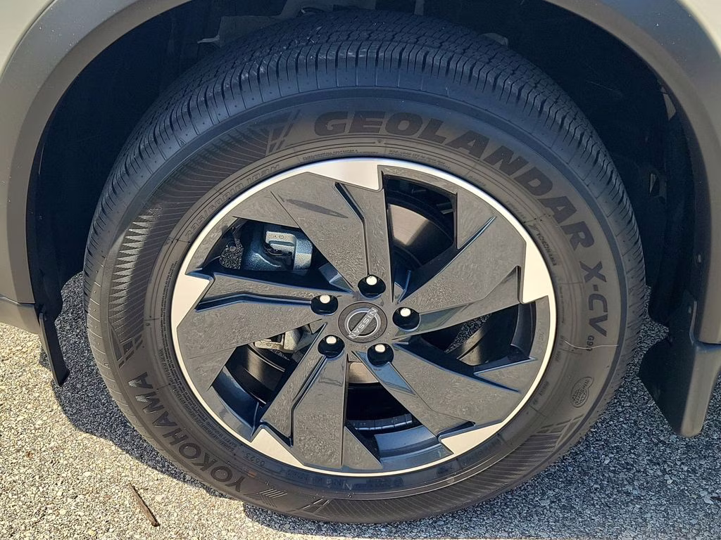 2025 Brilliant Silver Metallic Nissan Rogue SV FWD SUV