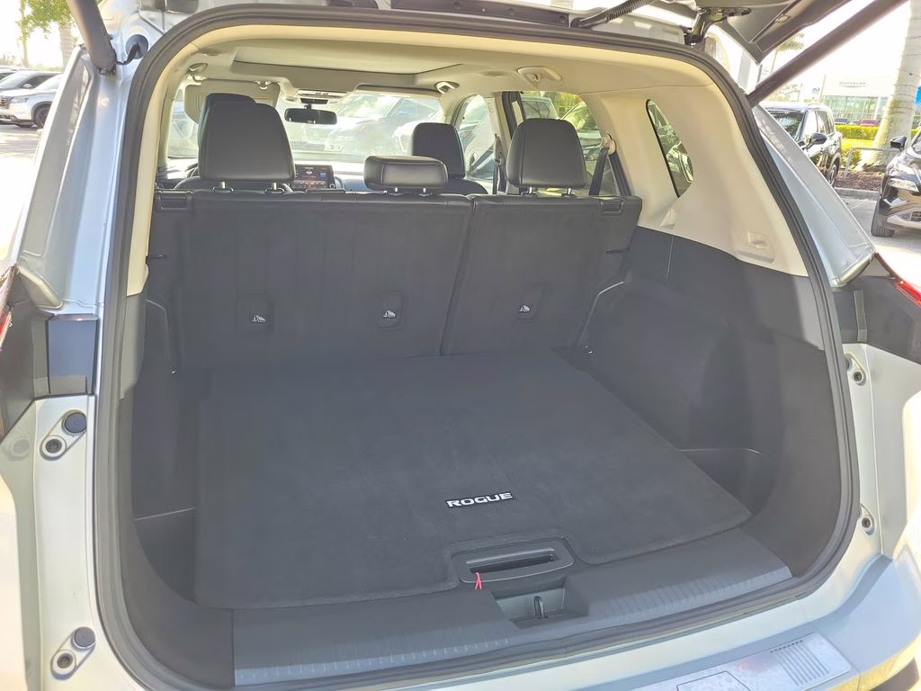 2025 Brilliant Silver Metallic Nissan Rogue SV FWD SUV