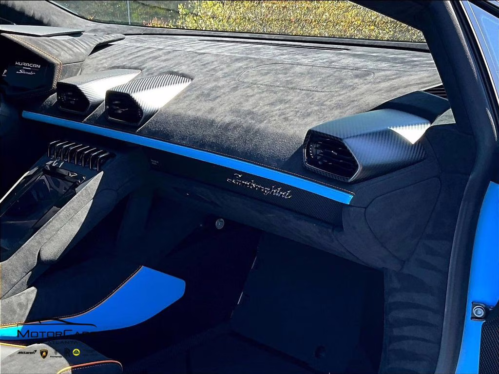 2024 Blue Lamborghini Huracan Sterrato Alpha build 464,887 MSRP AWD Coupe