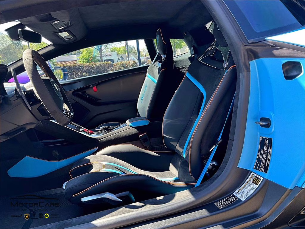 2024 Blue Lamborghini Huracan Sterrato Alpha build 464,887 MSRP AWD Coupe