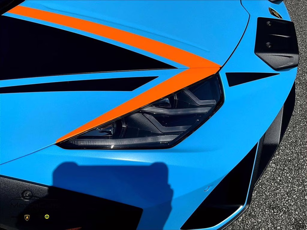 2024 Blue Lamborghini Huracan Sterrato Alpha build 464,887 MSRP AWD Coupe