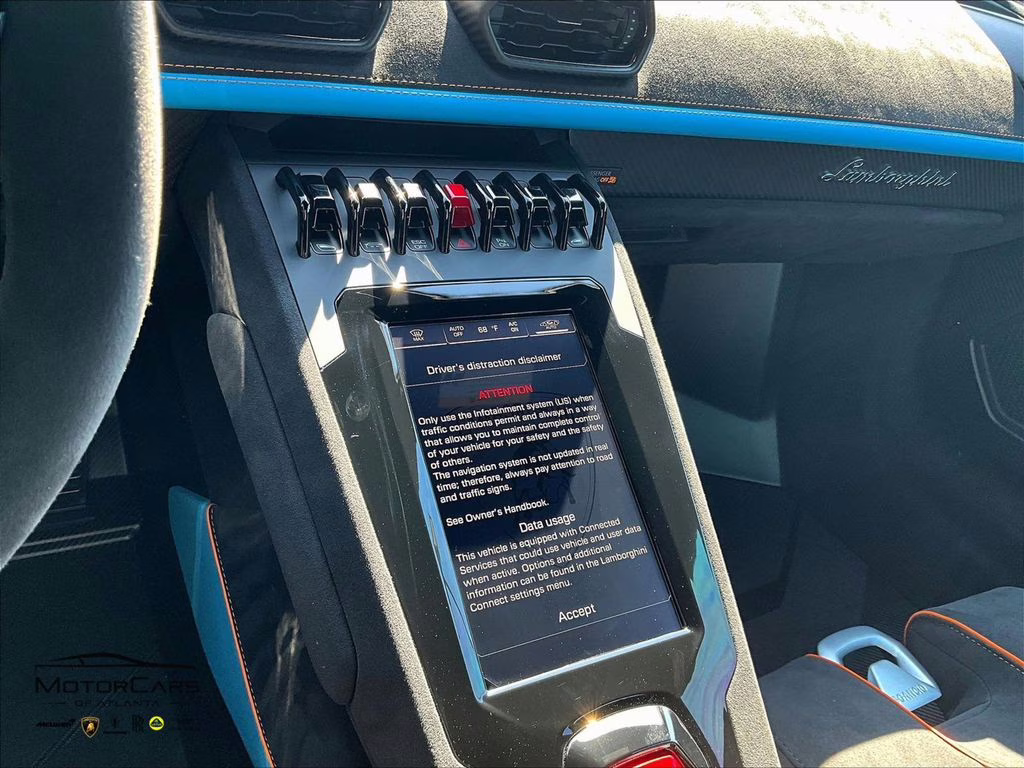 2024 Blue Lamborghini Huracan Sterrato Alpha build 464,887 MSRP AWD Coupe