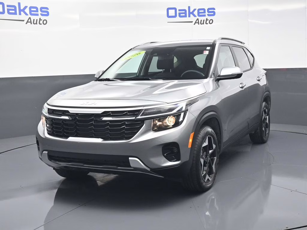 2026 Steel Gray Kia Seltos S AWD SUV