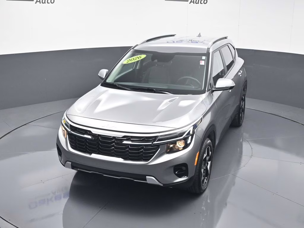 2026 Steel Gray Kia Seltos S AWD SUV