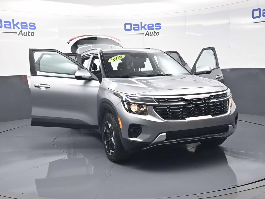 2026 Steel Gray Kia Seltos S AWD SUV