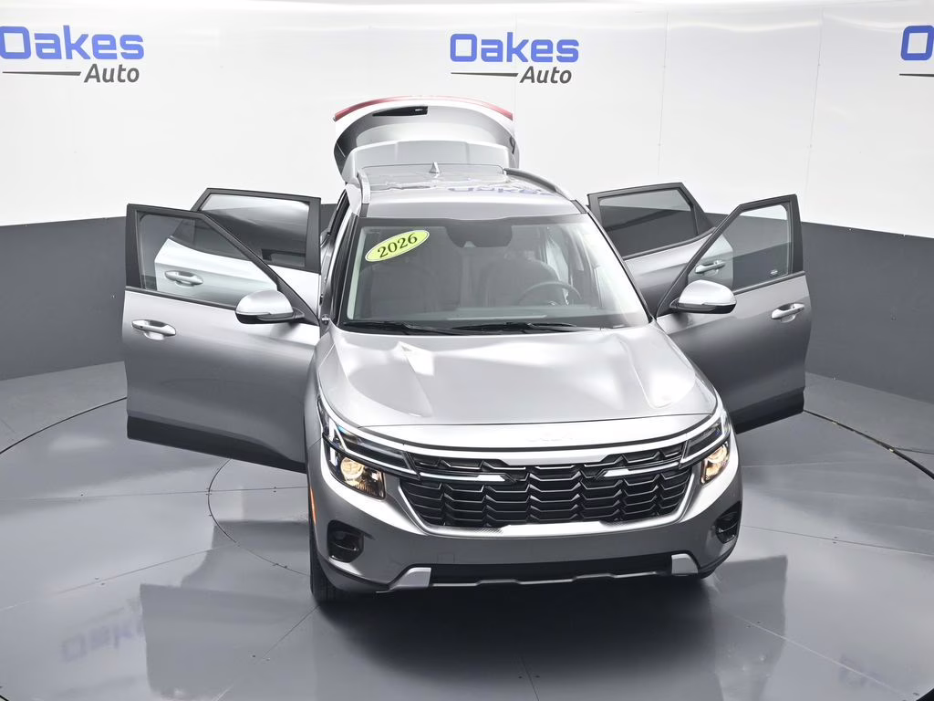 2026 Steel Gray Kia Seltos S AWD SUV