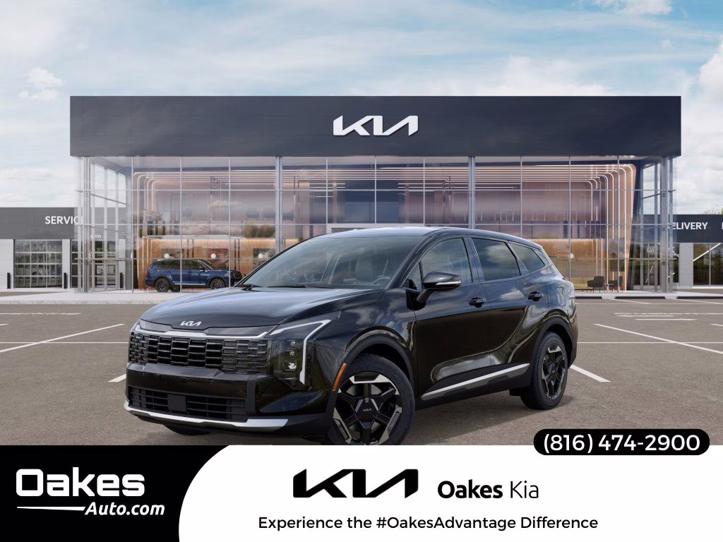 2026 Fusion Black Kia Sportage Hybrid S AWD SUV