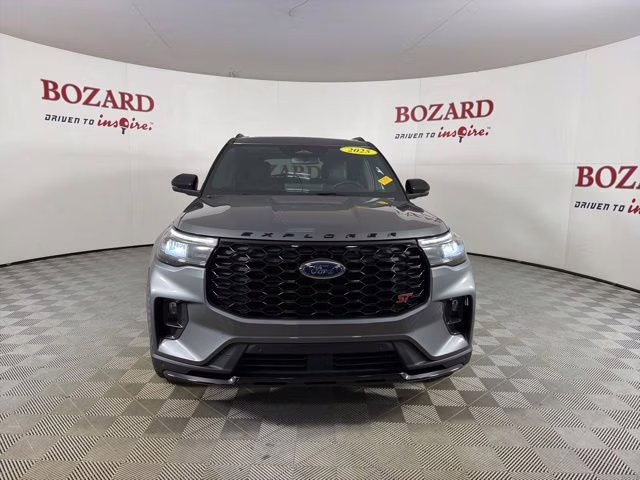 2025 Gray Metallic Ford Explorer ST 4X4 SUV