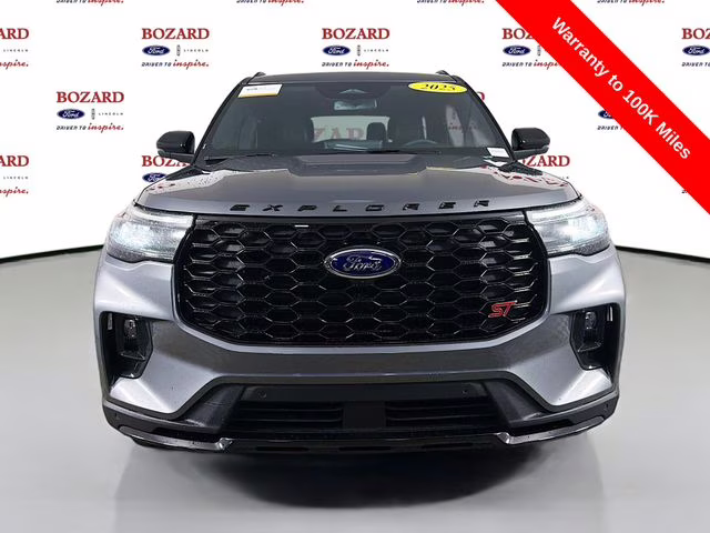 2025 Gray Metallic Ford Explorer ST 4X4 SUV