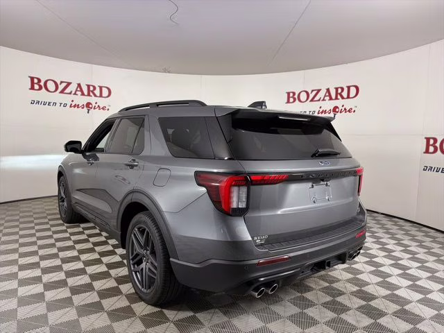 2025 Gray Metallic Ford Explorer ST 4X4 SUV