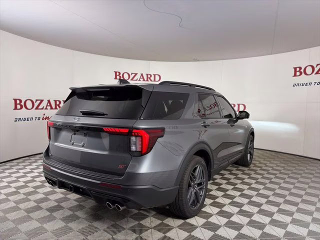 2025 Gray Metallic Ford Explorer ST 4X4 SUV