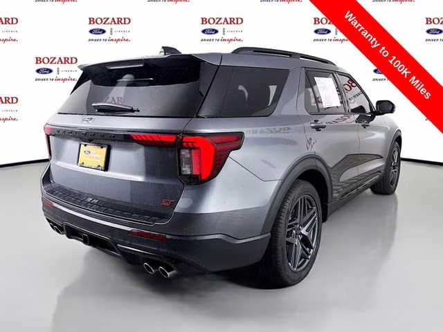 2025 Gray Metallic Ford Explorer ST 4X4 SUV