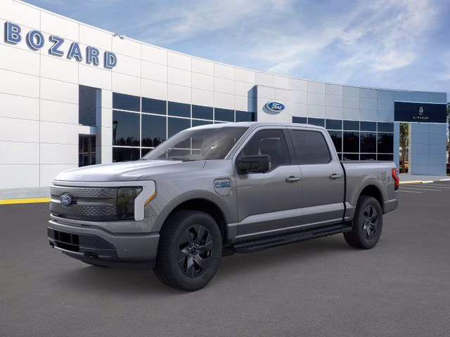 2025 Carbonized Gray Metallic Ford F-150 Lightning Flash AWD Truck