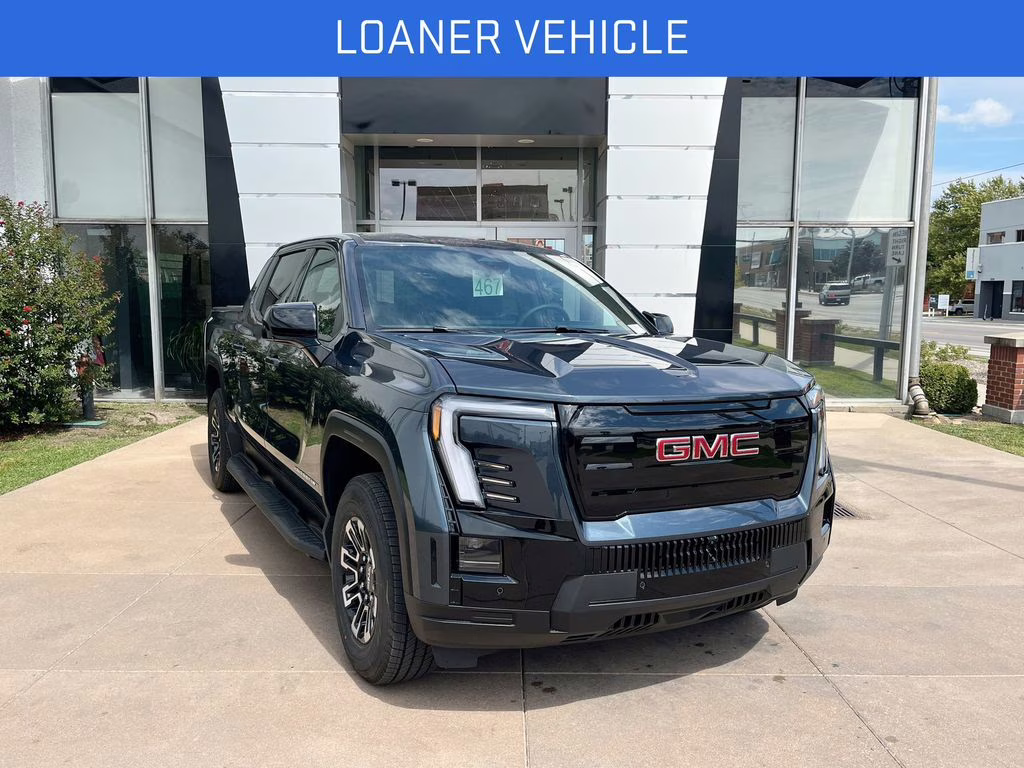 2026 Deep Ocean Metallic GMC Sierra EV Elevation 4X4 Truck