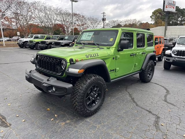 2025 Mojito Clearcoat Jeep Wrangler Willys 4X4 Convertible