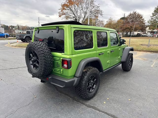 2025 Mojito Clearcoat Jeep Wrangler Willys 4X4 Convertible
