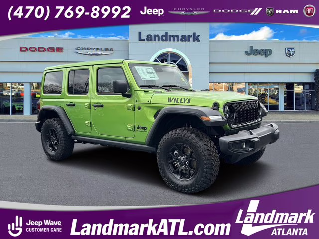2025 Mojito Clearcoat Jeep Wrangler Willys 4X4 Convertible