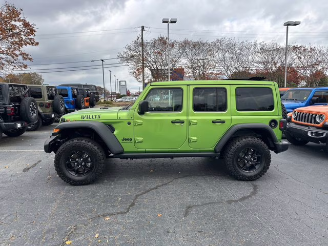 2025 Mojito Clearcoat Jeep Wrangler Willys 4X4 Convertible