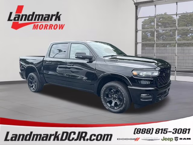 2026 Diamond Black Crystal Pearlcoat Ram 1500 Big Horn RWD Truck