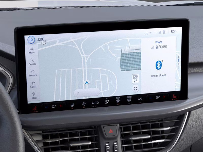 2025 Star White Metallic Tri-Coat Ford Escape Plug-In Hybrid Base FWD SUV