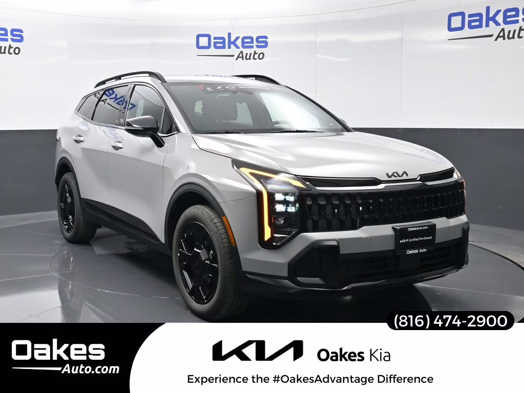 2026 Wolf Gray Kia Sportage X-Line AWD SUV