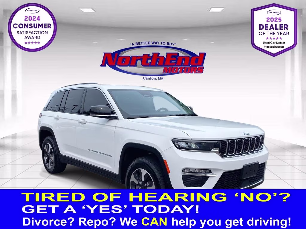 2024 Bright White Clearcoat Jeep Grand Cherokee 4xe 4X4 SUV