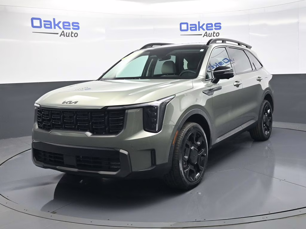 2025 Jungle Green Kia Sorento X-Line SX AWD SUV