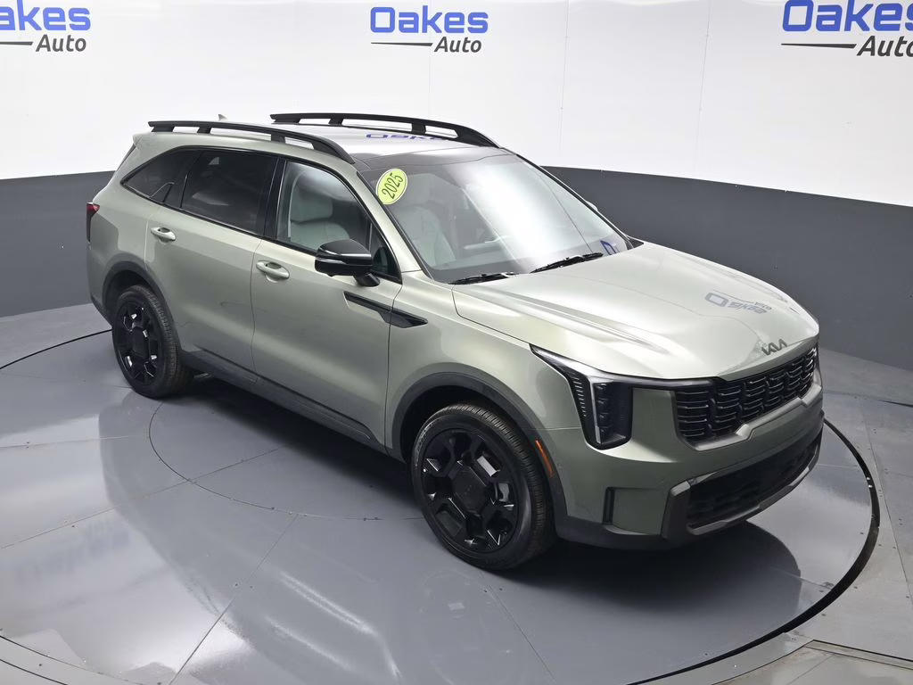 2025 Jungle Green Kia Sorento X-Line SX AWD SUV
