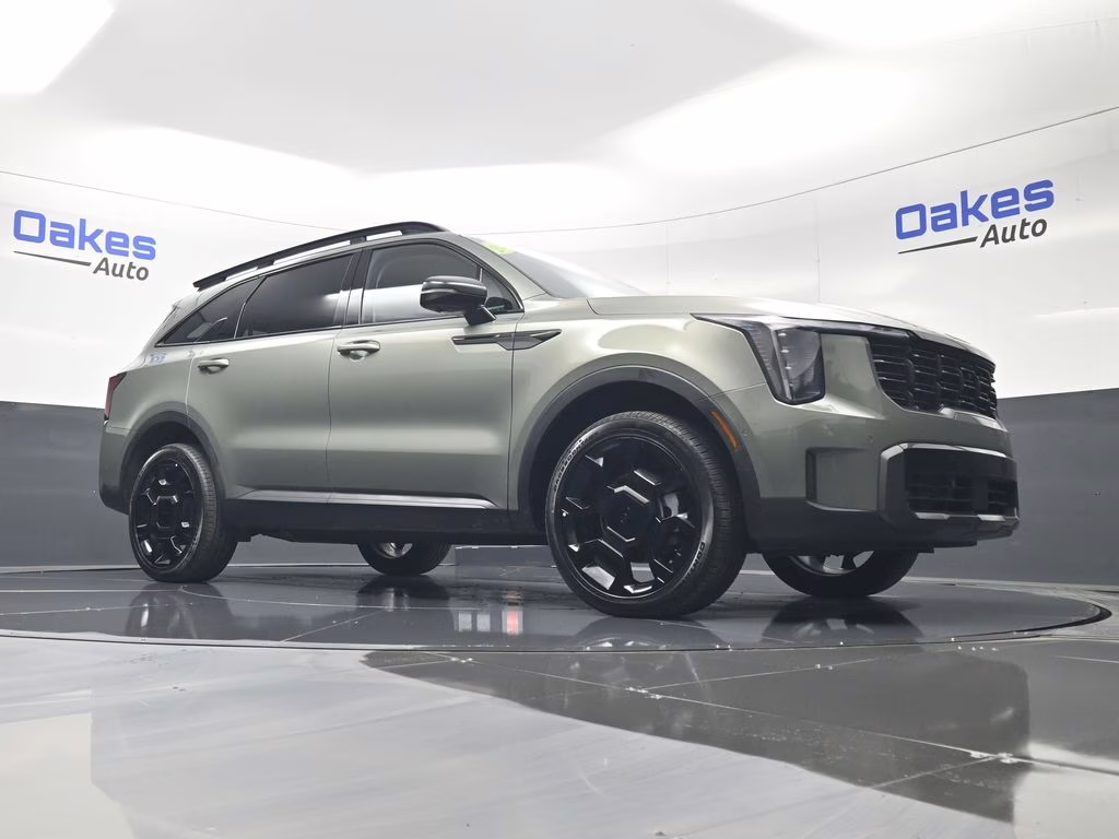 2025 Jungle Green Kia Sorento X-Line SX AWD SUV