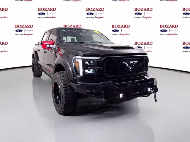2025 Black Metallic Ford F-150 Lariat SPEC R SUPERCHARGED 4X4 Truck