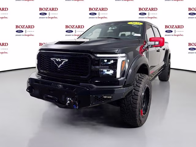 2025 Black Metallic Ford F-150 Lariat SPEC R SUPERCHARGED 4X4 Truck