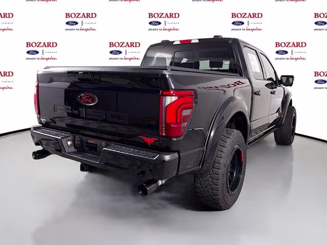 2025 Black Metallic Ford F-150 Lariat SPEC R SUPERCHARGED 4X4 Truck