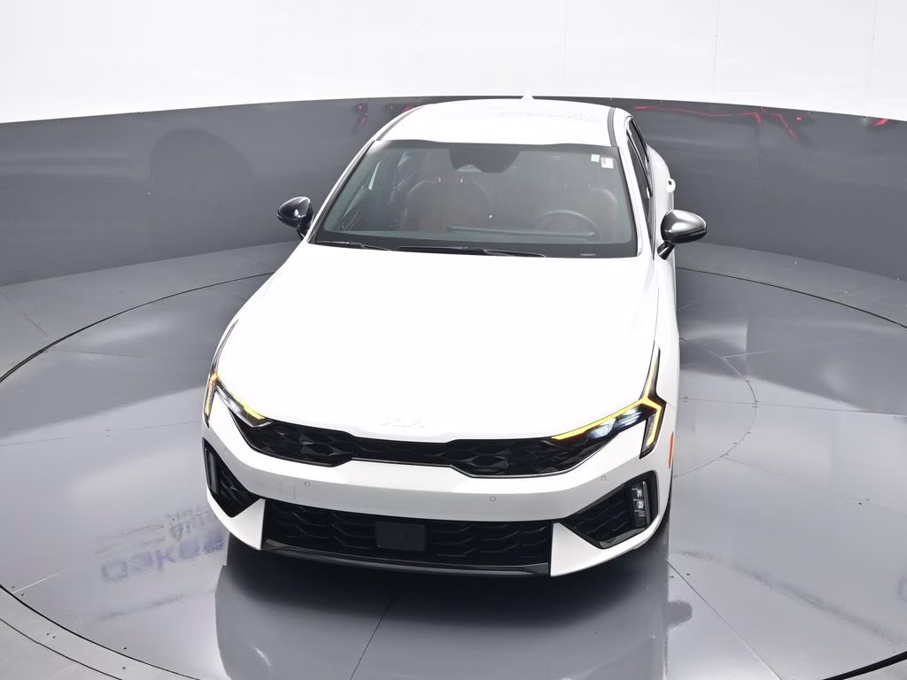 2026 Snow White Pearl Kia K5 GT-Line AWD Sedan