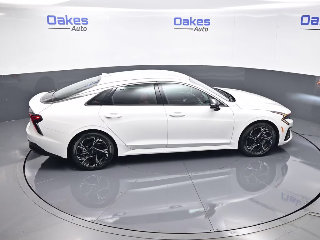 2026 Snow White Pearl Kia K5 GT-Line AWD Sedan