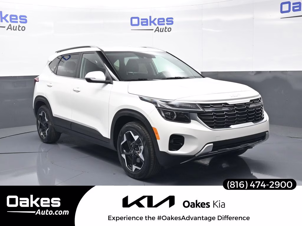 2026 Snow White Pearl Kia Seltos EX FWD SUV
